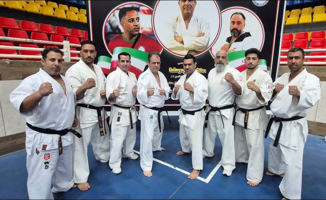 حضور قائم‌ مقام کیوکوشین کاراته سنتی در کمپ تمرینی کاراته فارس